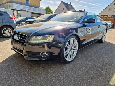 Gebraucht Audi A5 Cabriolet Sport 170 PS (125 kW) 2010 Phantomschwarz Cabrio