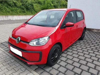 Gebraucht VW up! 60 PS (44 kW) 2018 Rot Kleinwagen
