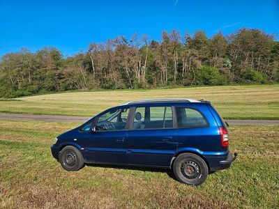 Brugt Opel Zafira Njoy 125 HK (91 kW) 2004 Blå MPV