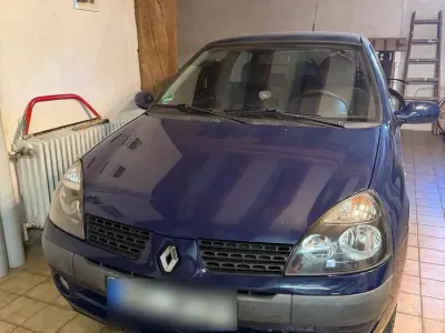 Gebraucht Renault Clio II 74 PS (54 kW) 2004 Blau Kleinwagen