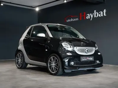 Gebraucht Smart ForTwo Cabrio Brabus Xclusive 109 PS (80 kW) 2017 Schwarz Cabrio