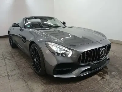Gebraucht Mercedes AMG GT AMG 476 PS (350 kW) 2018 Selenitgrau Cabrio