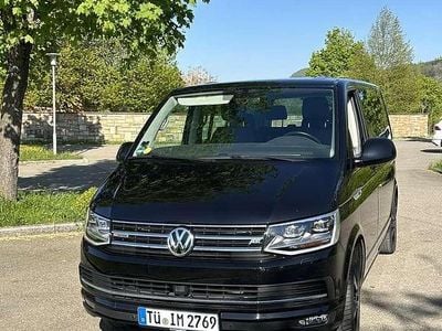 Brugt VW T6 Highline 235 HK (172 kW) 2017 Sort Van