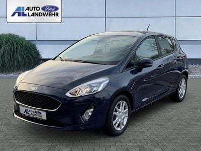 Gebraucht Ford Fiesta Cool & Connect 101 PS (74 kW) 2018 Blau Kleinwagen