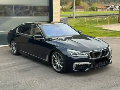 Gebraucht BMW 750 M Sport 400 PS (294 kW) 2017 Schwarz Limousine