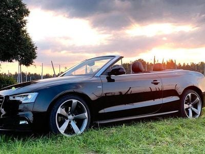 Gebraucht Audi A5 Cabriolet Sport 177 PS (130 kW) 2014 Schwarz Cabrio