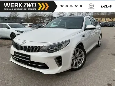Brugt Kia Optima GT 245 HK (180 kW) 2017 Hvid Stationcar