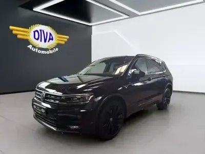 Gebraucht VW Tiguan Allspace R-line 190 PS (139 kW) 2020 Deep black perleffekt SUV