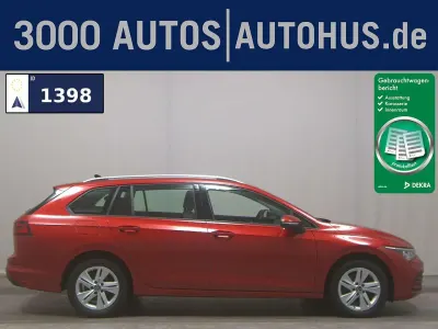 Gebraucht VW Golf VII Life 150 PS (110 kW) 2021 Kings red metallic Kleinwagen