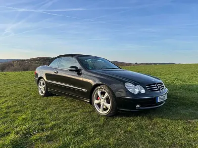 Używany Mercedes CLK200 Avantgarde 163 KM (119 kW) 2004 Czarny Kabriolet