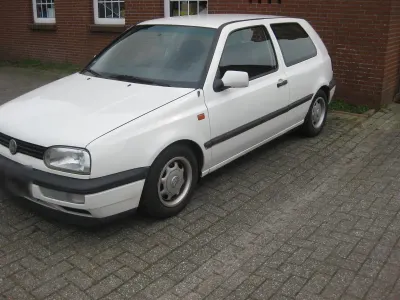 Gebraucht VW Golf III 75 PS (55 kW) 1992 Weiß Kleinwagen