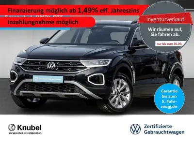 Gebraucht VW T-Roc Life 150 PS (110 kW) 2024 Schwarz SUV