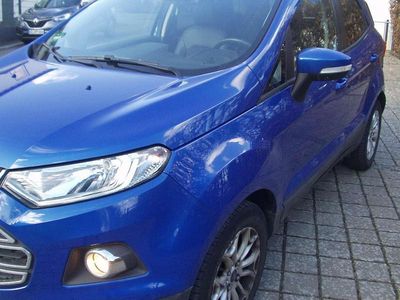 Gebraucht Ford Ecosport Titanium 125 PS (91 kW) 2017 Blau SUV