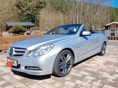 Brugt Mercedes E250 Avantgarde 204 HK (150 kW) 2011 Sølv Cabriolet