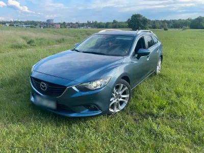 Używany Mazda 6 175 KM (128 kW) 2013 Niebieski Kombi