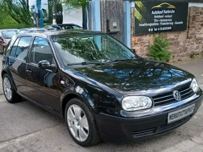 Gebraucht VW Golf IV Edition 75 PS (55 kW) 2000 Schwarz Limousine