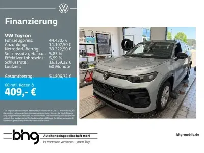 Gebraucht VW Tayron R-line 150 PS (110 kW) 2025 Silber SUV