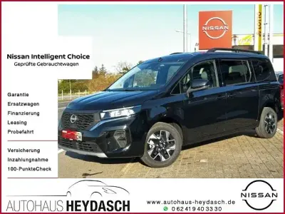 Neu Nissan Townstar Tekna 131 PS (96 kW) 2026 Schwarz Kombi