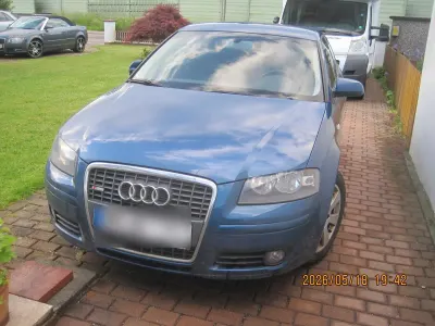 Gebraucht Audi A3 S-Line 102 PS (75 kW) 2007 Blau Kleinwagen
