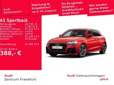 Gebraucht Audi A1 S-Line 116 PS (85 kW) 2025 Progressivrot metallic/progres SUV