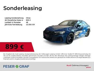 Brugt Audi RS3 Ambiente 400 HK (294 kW) 2026 Blå Sedan