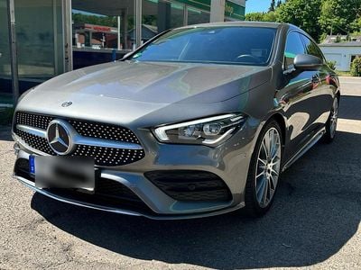 Gebraucht Mercedes CLA180 AMG line 136 PS (100 kW) 2019 Grau Limousine