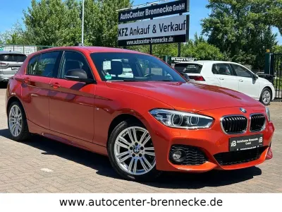 Gebraucht BMW 118 M Sport 136 PS (100 kW) 2017 Orange Kleinwagen