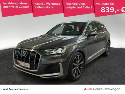 Gebraucht Audi SQ7 Advanced Plus 507 PS (372 kW) 2023 Daytonagrau perleffekt SUV