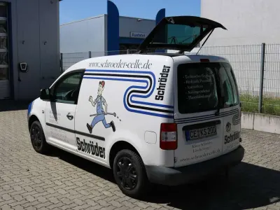 Gebraucht VW Caddy 69 PS (50 kW) 2007 Weiß Van / Kleinbus