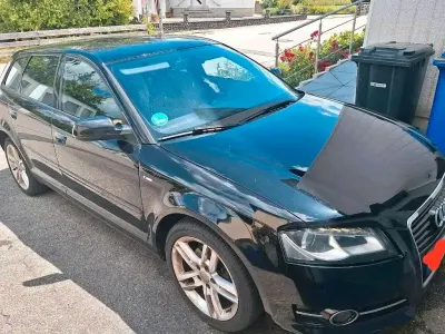 Gebraucht Audi A3 S-Line 105 PS (77 kW) 2010 Schwarz Kleinwagen