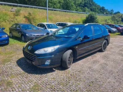 Gebraucht Peugeot 407 Tendance 125 PS (91 kW) 2009 Schwarz Kombi