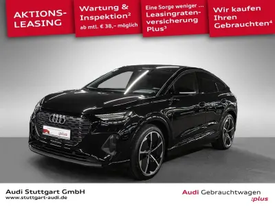 Gebraucht Audi Q4 Sportback e-tron Comfort 150 kW (204 PS) 2023 Mythosschwarz metallic SUV