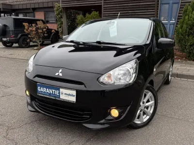 Gebraucht Mitsubishi Space Star 80 PS (58 kW) 2014 Schwarz Van / Kleinbus