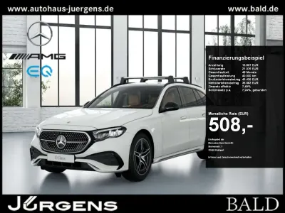 Gebraucht Mercedes E300 AMG 197 PS (144 kW) 2024 Polarweiß uni Kombi