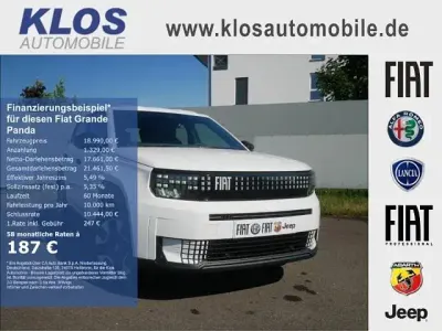 Neu Fiat Grande Panda Icon 101 PS (74 kW) 2026 Gelato weiss Kleinwagen