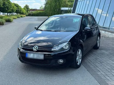 Gebraucht VW Golf VI Team 86 PS (63 kW) 2011 Schwarz Limousine