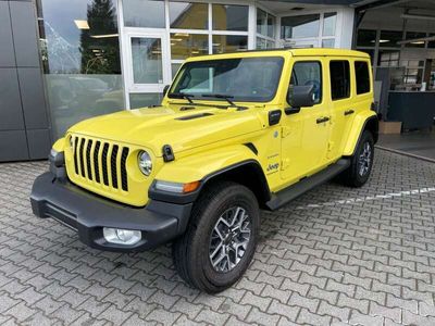 gebraucht Jeep Wrangler Unlimited Sahara 4xe Sky-One-Touch MJ23