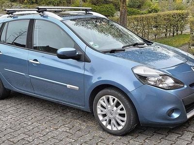 Gebraucht Renault Clio GrandTour 100 PS (73 kW) 2011 Blau Kombi