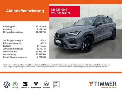 Neu Seat Ateca Black Edition 150 PS (110 kW) 2026 Graphite grau metallic SUV