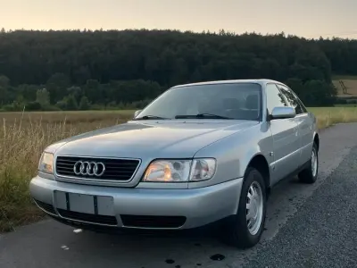 Gebraucht Audi 100 150 PS (110 kW) 1995 Silber Limousine