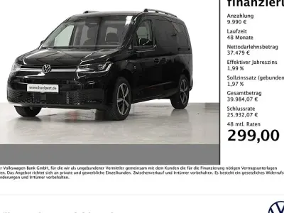 Ny VW Caddy Maxi 122 HK (89 kW) 2026 Sort MPV