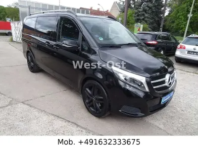 Używany Mercedes V220 163 KM (119 kW) 2016 Czarny Minivan