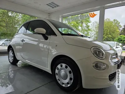 Gebraucht Fiat 500 Lounge 69 PS (50 kW) 2019 Weiß