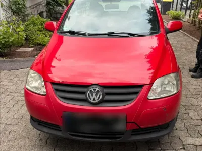 Gebraucht VW Fox 55 PS (40 kW) 2007 Rot Kleinwagen