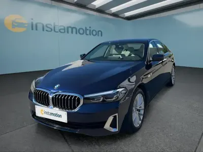 Brugt BMW 540 Luxury Line 333 HK (244 kW) 2023 Blå Sedan