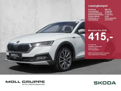 Gebraucht Skoda Octavia 200 PS (147 kW) 2023 Moonweiß perleffekt (metallic) Kombi