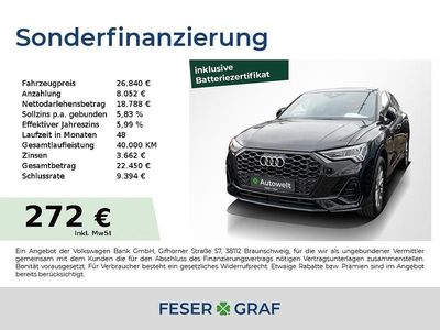 Gebraucht Audi Q3 Sportback Sport 245 PS (180 kW) 2022 Schwarz SUV