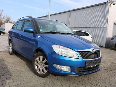 Gebraucht Skoda Fabia Ambition 86 PS (63 kW) 2014 Blau Kombi