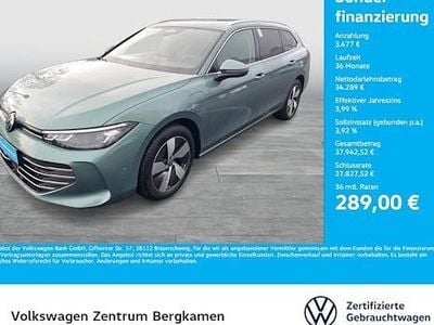 Maripositgrün metallic Gebraucht 2025 VW Passat Business Kombi | 37.766 € (Guter Preis)