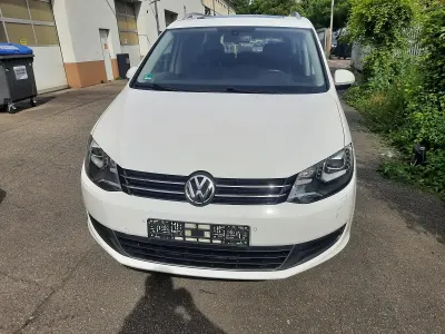 Gebraucht VW Sharan 150 PS (110 kW) 2013 Weiß Van / Kleinbus